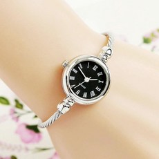 여성 블랙 뱅글 정장 패션 데일리 손목시계 로마숫자 63104pc 1(PC)