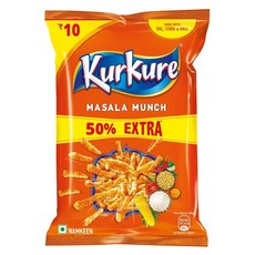 인도 Kurkure Namkeen Masala Munch 36g 5개세트, 5개