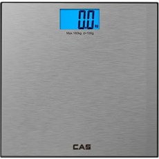 CAS 不鏽鋼數位體重計 HE-66, 單色, 1個
