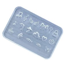 Nail Art Mold Silicone Template Design Tools Handmade for Manicure Making Various Carving 2863590, Nail Art Mold Silicone Templat