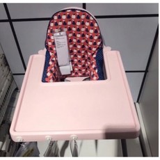 ikea高腳椅用餐盤，寶寶餐盤，可拆卸托盤，安全圓角設計，方便攜帶, 白色