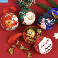 헬로마트 캔디볼 오너먼트 크리스마스 구디백 세트(9p), 1세트