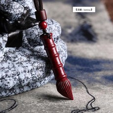 福氣來 朱砂 男士 本命年 吊墜 貔貅 平安扣, 1個, 文昌笔