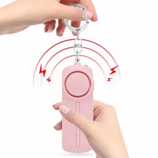 호신 경보기 휴대용 치한 퇴치용 여성 아이 밤길 안전용품, TTN호신용경보기-블랙, TTN호신용경보기-블랙