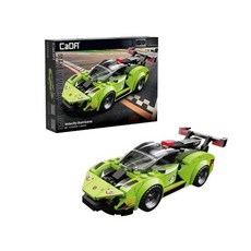 1 카다 CADA 스피드 레이싱 미니 카 블럭시리즈 벨로 시티 허리케인 C55052W, 1 카다 CADA 스피드 레이싱 미니 카 블럭시리즈 벨