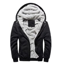 加厚刷毛連帽外套 情侶款