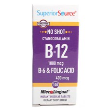 Superior Source 綜合維他命葉酸保健錠, 1個, 100 件