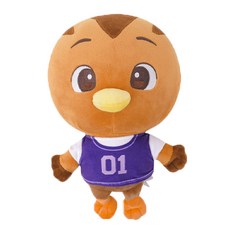 엄마까투리 시즌6 마지 커들 기본형 인형, 1개, 브라운, 33cm 1개, 브라운, 33cm