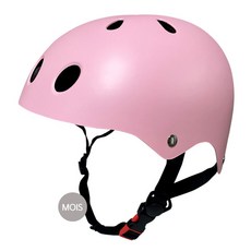 모이스 유아 어린이 어반 헬멧 자전거 킥보드 인라인 안전모 머리보호대, 핑크, 1개