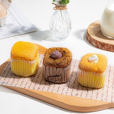 글루텐프리 촉촉한 수풀레 카스테라 3종 (아이들 어르신 간식 회사간식 답례품), 오리지널12개입