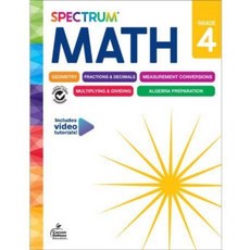 Spectrum Math Workbook Grade 4, Spectrum Math Workbook, Grad.., Spectrum, Carson Dellosa Edu..