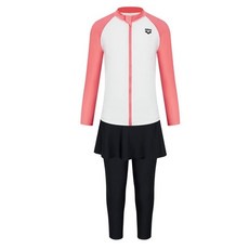 [브랜드정품]아레나 스노클링 아동 레저 집업 래쉬가드 세트 A4BG1GS71 강습수영복 휴가수영복