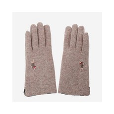 닥스 DAKS WOMENS ACCESSORIES 베이지 울 닥스훈트자수 스마트폰터치 장갑 DCGV5F202I2DCGV5F202I2 101699