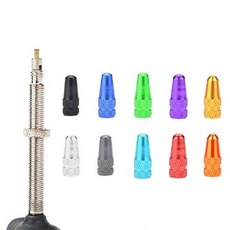 OC1067 자전거 알루미늄 프레스타 밸브캡 튜브캡 마개, [정품_골드(1067-5)^], 1개