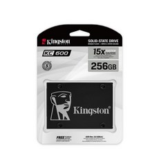 Kingston KC600 256GB 2.5吋 SATA3 SSD 固態硬碟, SKC600