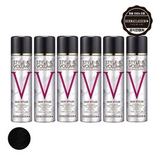 기타 더마클라센 스타일앤 볼륨짱짱 흑채 스프레이 블랙 120ml x5, 5개