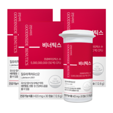 비너틱스 유산균 질 유래 유산균 프로바이오틱스, 3박스, 30정