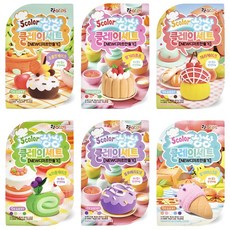 상상클레이 NEW 디저트만들기 6개묶음, 1개, 단품