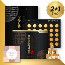 광동제약 건강 기력환 (쇼핑백+카드 포함 세트) 30환 60환 부모님 선물세트, 3세트, 30회분