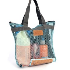 신발주머니 보조가방 다용도 손잡이 망사 가방 목욕가방 eso+9154bv