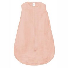 SwaddleDesigns 면 모슬린 침낭 유니 아기 웨어러블 담요, Large (12-18 Month)