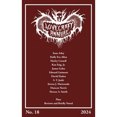 (영문도서) Lovecraft Annual No. 18 (2024) Paperback, Hippocampus Press, English, 9781614984528