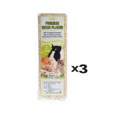 햄스터 톱밥 소나무 베딩 14L x3 깔짚 바닥재 침대, 1개