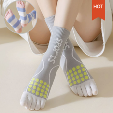 1+1 여성 스포츠 러닝 발가락양말 마라톤 골프 등산 골프 장목 중목