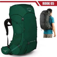 美國 OSPREY Rook 65L 重裝輕量登山背包，適合自助旅行與長程徒步, 1個