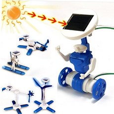 그랜드키트 6in1 헬리콥터 조립완구 비행기 로보트 태양광 59000EA 1EA, 본상품