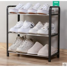 臺灣熱銷鞋架 防塵鞋櫃 簡易鞋架 經濟型宿舍鞋櫃 透明鞋櫃 玄關鞋櫃 鞋子收納架, 1個, A款3層（長42cm）