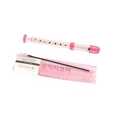 저먼식 리코더 분홍 교재용 악기 음악준비물