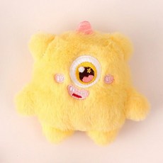 노란 곰 인형 장식 열쇠고리 가방 액세서리 참 펜던트