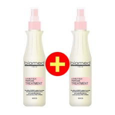 바이오메드 러블리 실크 퍼퓸 트리트먼트 뿌리는 노워시 헤어 미스트, 250ml, 2개