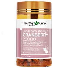 헬씨케어 Healthy Care 슈퍼 크랜베리 ​​25000mg 90정 2개 호주 내수용 정품