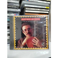 Peter Leitch Trio/Quartet '91 爵士吉他專輯 美版未拆, 1個
