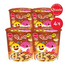 기타 농심태경 핑크퐁 아기상어 떡볶이 / 궁중불고기맛 114g 4개