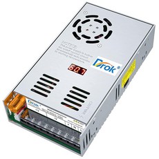 DROK 48V 전원 공급장치 AC 110V220V를 DC 048V 10A 480W 벅 컨버터 조절 가능한 가변 LED 어댑터 조절된 5V 12V 24V 30V 36V 전압 변, 단일 디스플레이 고정 전류, 0-60V 0-8A