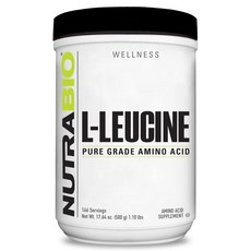 Nutrabio L-亮胺酸, 1個, 500g