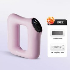 다기능 전신 근막 링 지방 연소 체중 감량 벨트가있는 마사지건 마사지 바디 쉐이핑 악기, 3. Pink, 1개