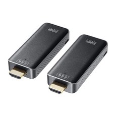 산와 공급 HDMI 익스텐더 무선 최대 15m 연장 송신기/수신기 세트 VGA-EXWHD10, 1개, 상세페이지 참조