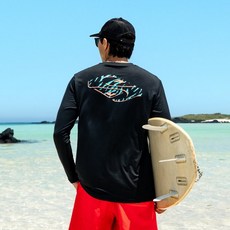 퀵실버 QUIKSILVER 남성 루즈핏 래쉬가드 MT1080XQS