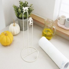 키친 타올꽂이 아이보리 주방수납 키친타올홀더 키친타월걸이