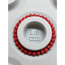 點石成晶 6咪帝王硃砂 蓮花16手圍手串