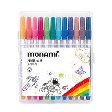 모나미 모나미 슈퍼 싸인펜 사인펜 슈퍼싸인펜 (12색), 단품