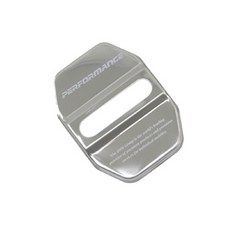 [주주파츠몰] BMW 5시리즈 도어스트라이커 잠금고리 보호 인테리어 커버 몰딩 G30 호환 용품, 실버