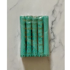 IU SHOP 磁波捲髮器 多款紋路冷燙捲 輕鬆打造自然持久捲髮波浪, 1個, 9號 湖綠 /1.0cm, 湖綠