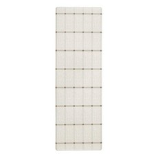 TOWN & COUNTRY BASICS Comfort Plus 윈도우판 격자 무늬 피로 방지 컴포트 매트 주방 매트 스탠딩 데스크 매트 기숙사 방 러그 미끄럼 방지 뒷면