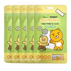 카카오프랜즈 썸머케어패치 시트로넬라 오일 함유, 7.2g, 5개