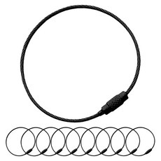 칼라 와이어링, 블랙, 10개